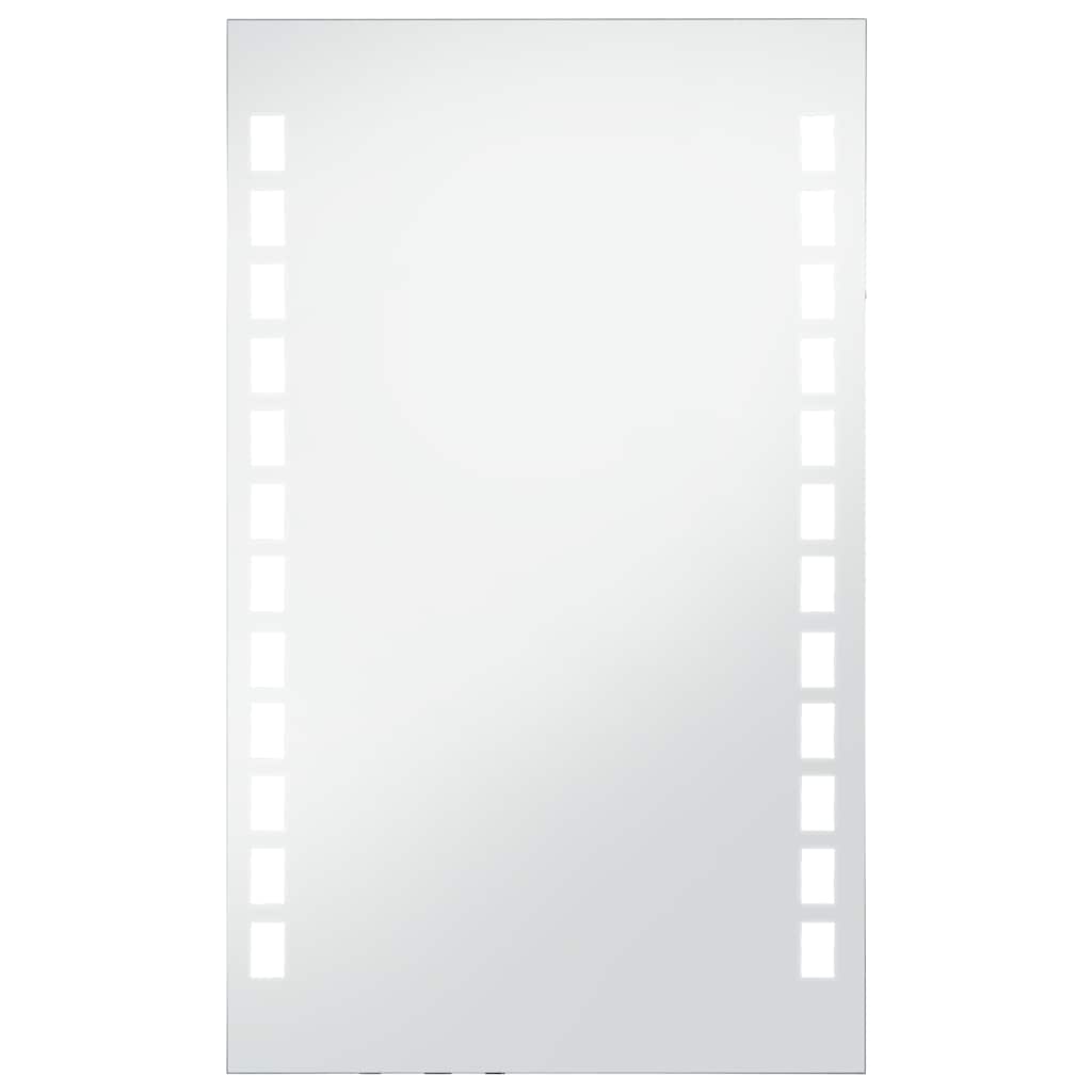 Miroir de salle de bain Vidaxl LED 60x100 cm