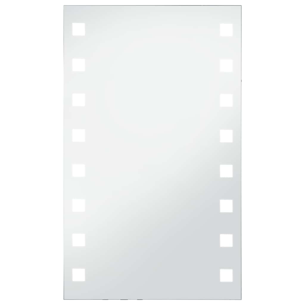 Miroir de salle de bain Vidaxl LED 60x100 cm