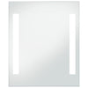 Miroir de salle de bain Vidaxl LED 50x60 cm