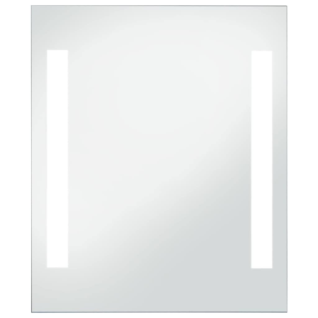 Miroir de salle de bain Vidaxl LED 50x60 cm
