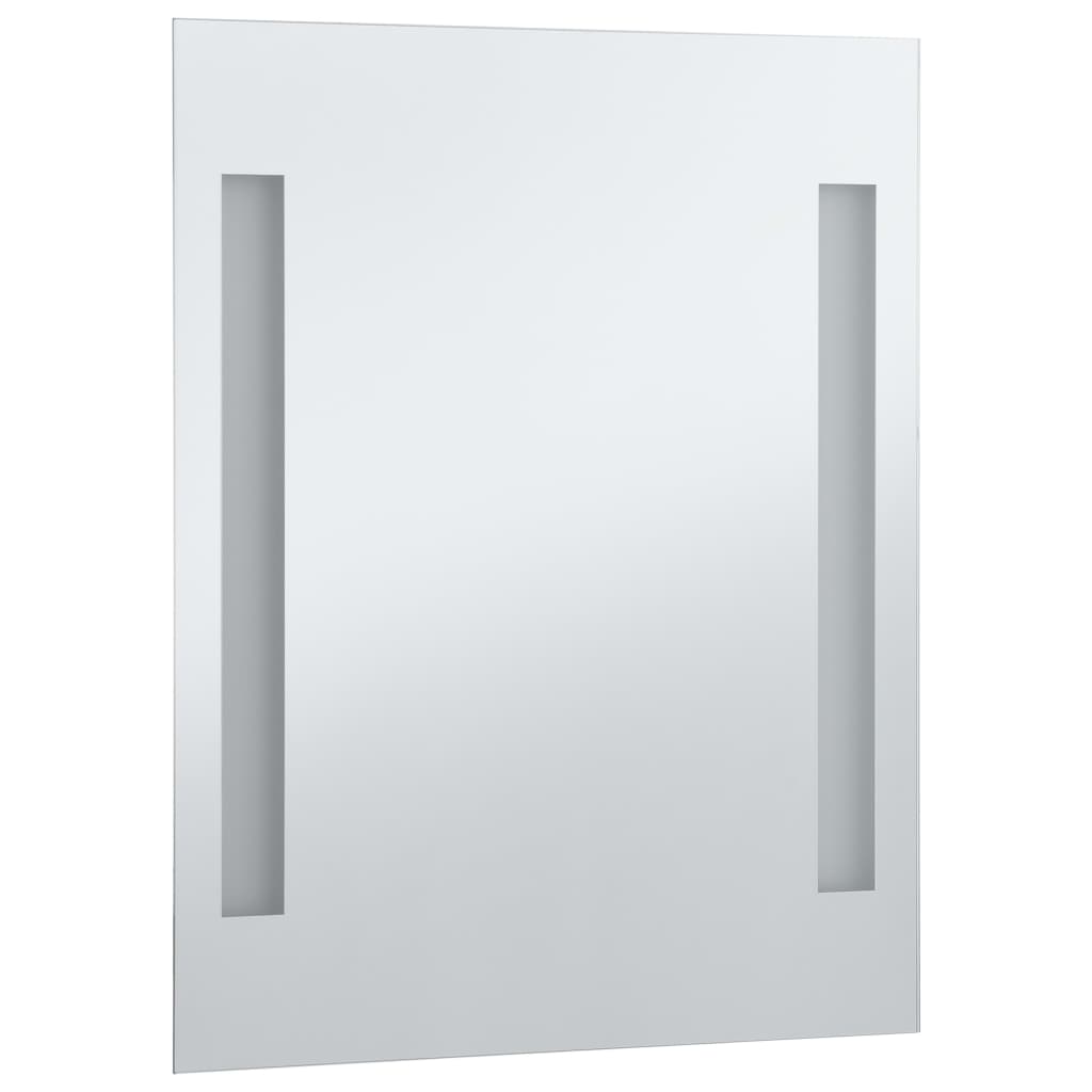 Miroir de salle de bain Vidaxl LED 50x60 cm