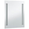 Miroir de salle de bain Vidaxl LED 60x80 cm