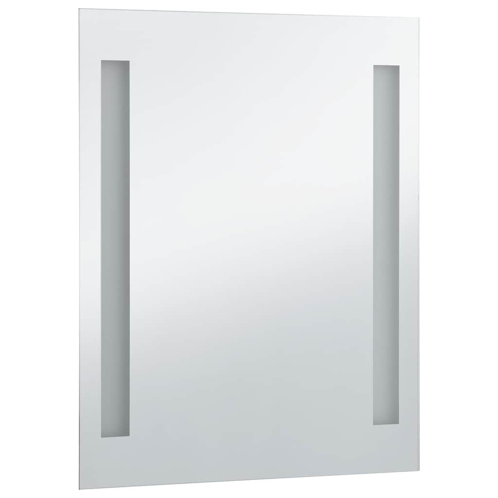 Miroir de salle de bain Vidaxl LED 60x80 cm