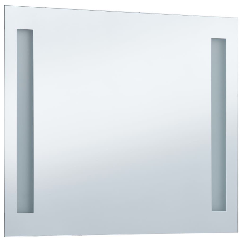 Miroir de salle de bain Vidaxl LED 60x50 cm
