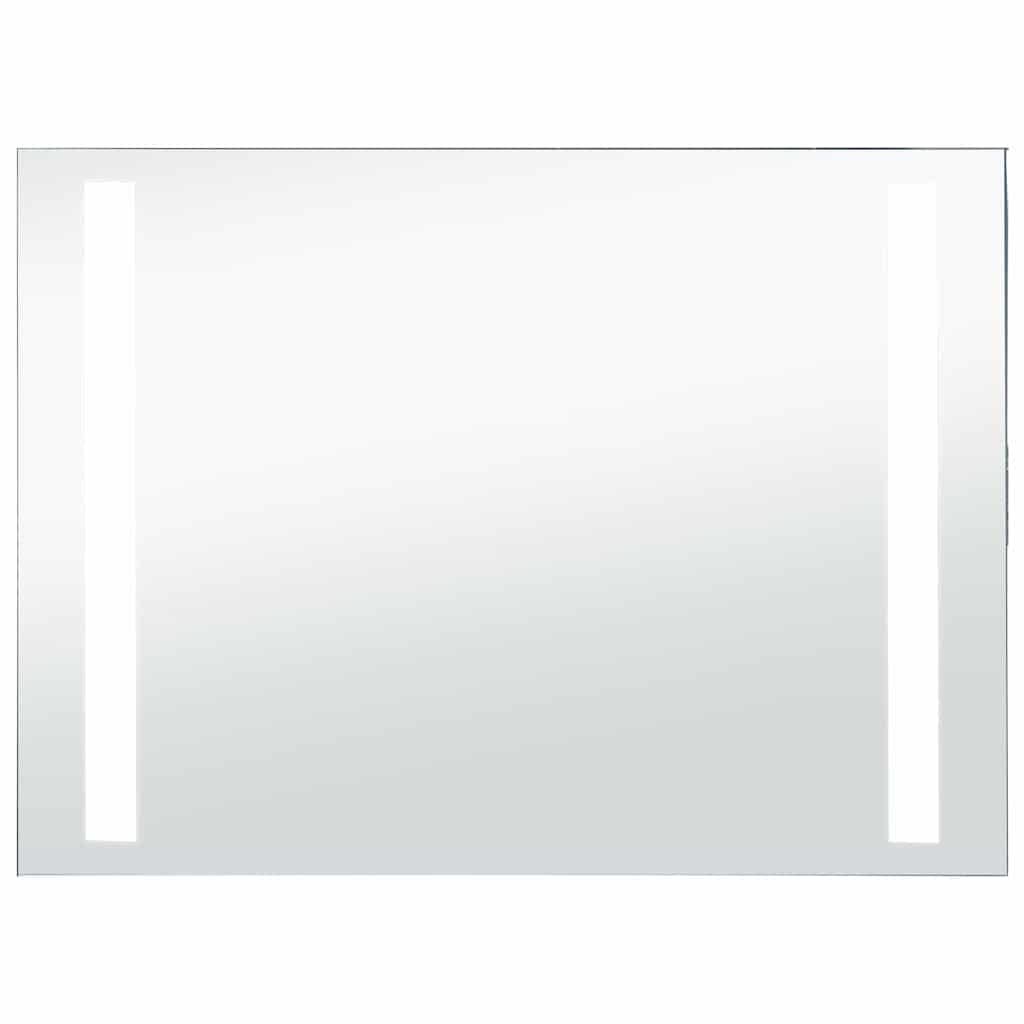 Miroir de salle de bain Vidaxl LED de 100x60 cm