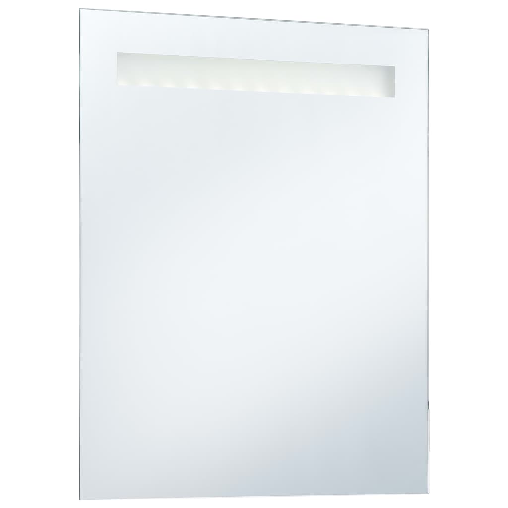 Miroir de salle de bain Vidaxl LED 50x60 cm