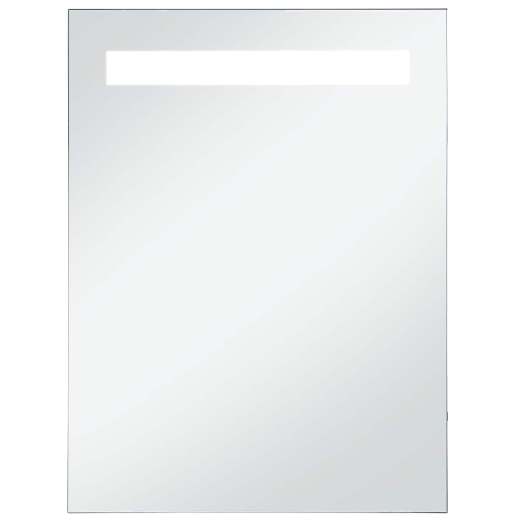 Miroir de salle de bain Vidaxl LED 60x80 cm