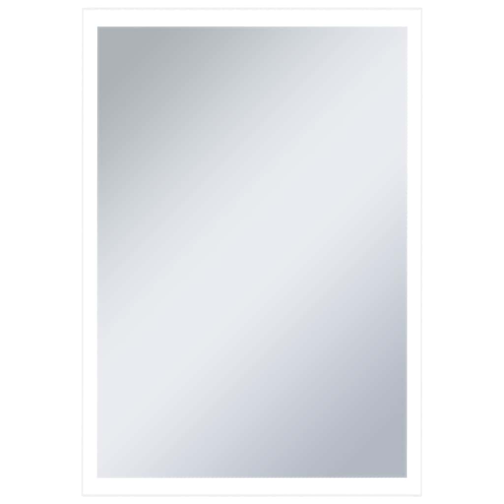 Miroir de salle de bain Vidaxl LED 60x80 cm