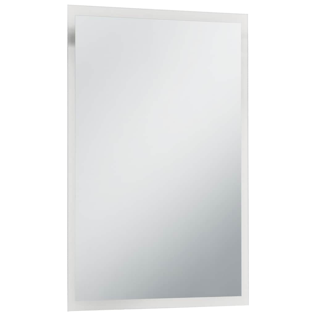 Miroir de salle de bain Vidaxl LED 60x80 cm