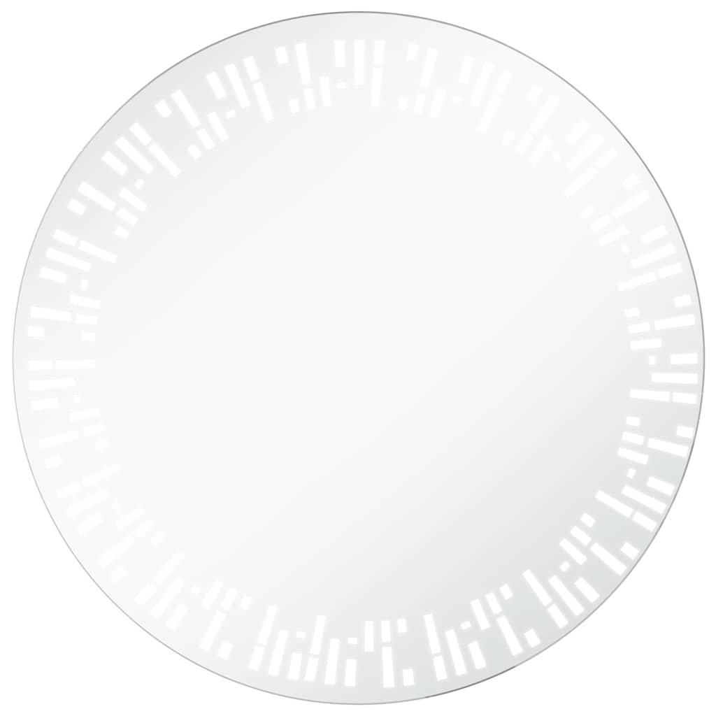 Le miroir de salle de bain Vidaxl a mené 60 cm