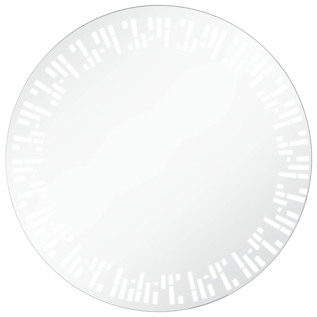 Le miroir de salle de bain Vidaxl LED 70 cm