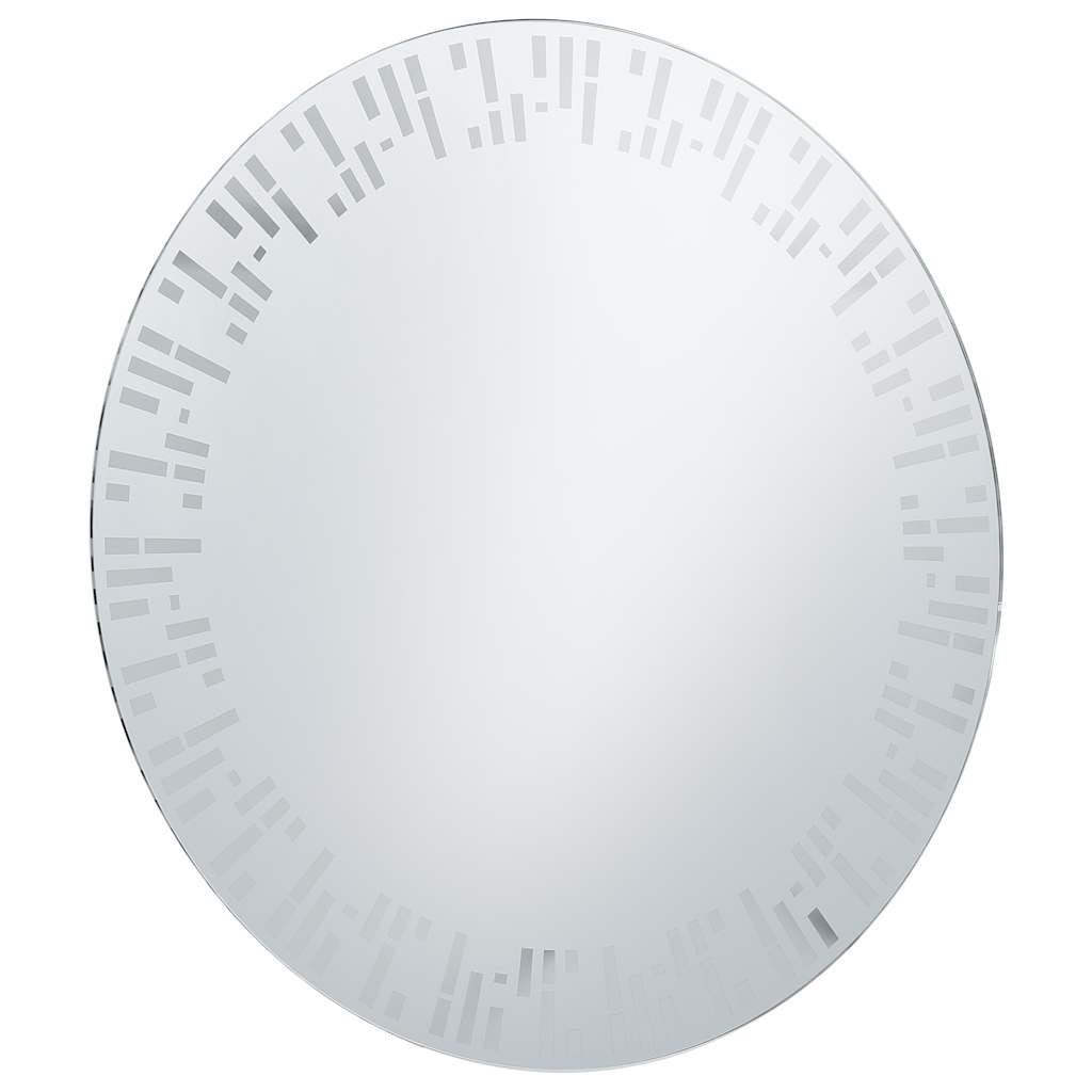 Le miroir de salle de bain Vidaxl a mené 80 cm