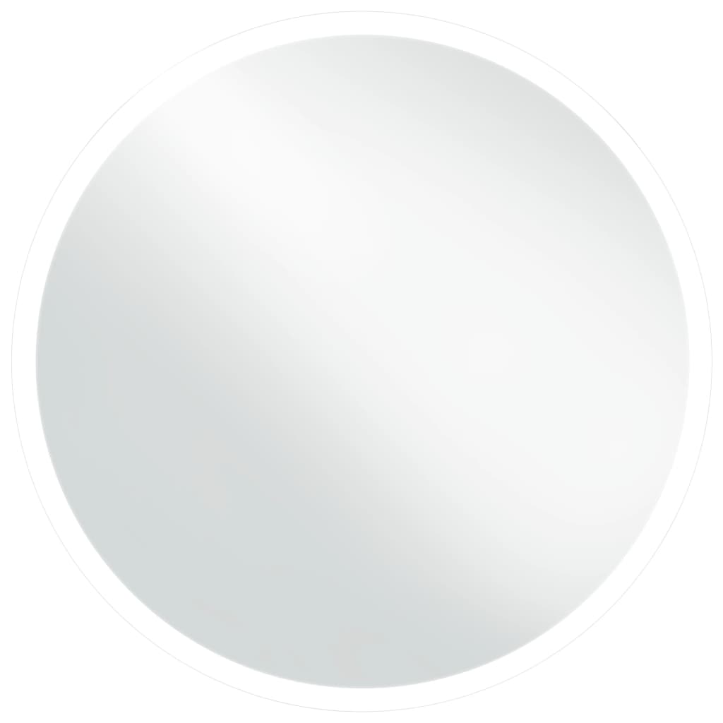 Le miroir de salle de bain Vidaxl a mené 60 cm