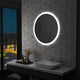 Le miroir de salle de bain Vidaxl a mené 80 cm