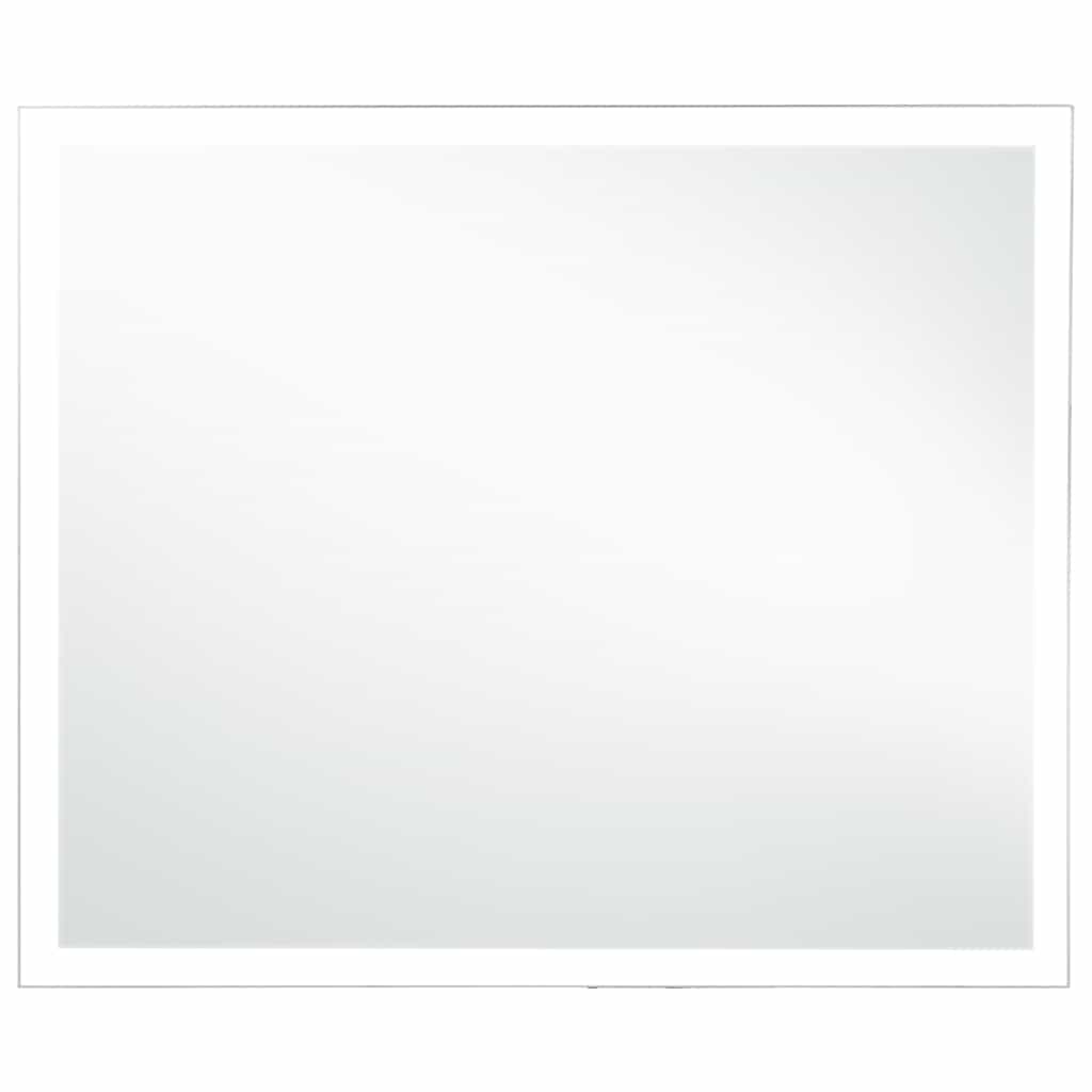Miroir de salle de bain Vidaxl LED 60x50 cm