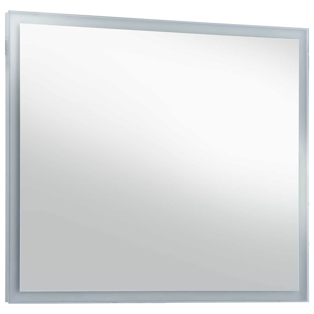 Miroir de salle de bain Vidaxl LED 60x50 cm