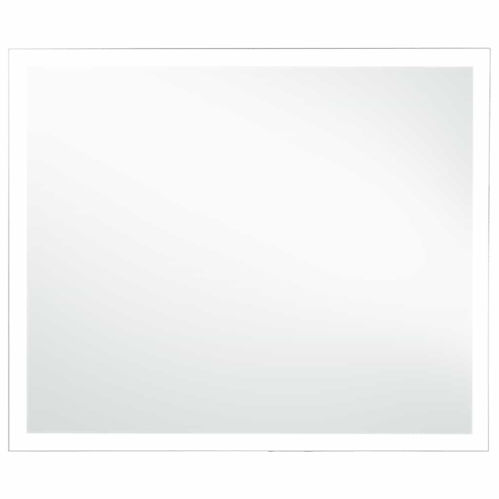 Miroir de salle de bain Vidaxl LED 80x60 cm