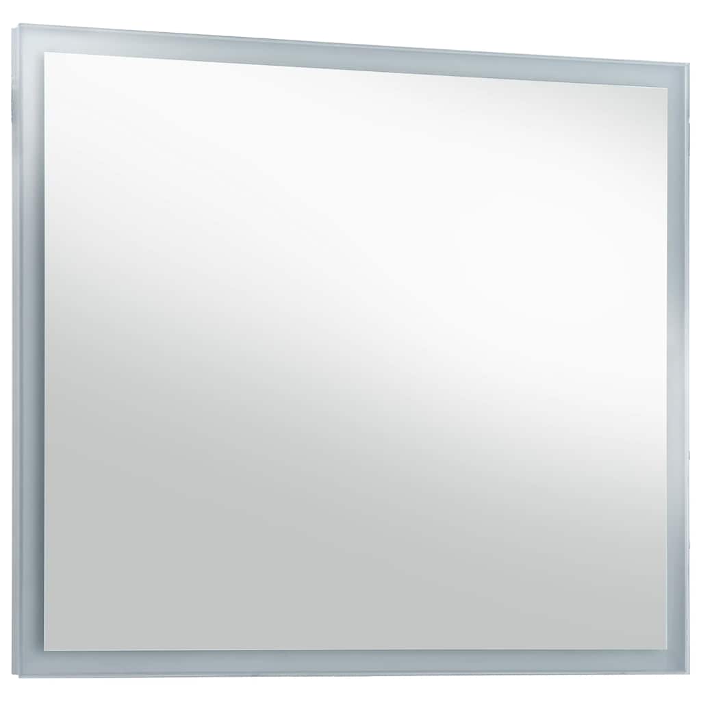 Miroir de salle de bain Vidaxl LED 80x60 cm