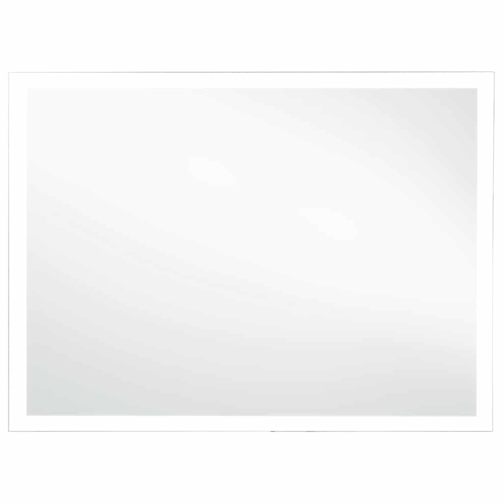 Miroir de salle de bain Vidaxl LED de 100x60 cm