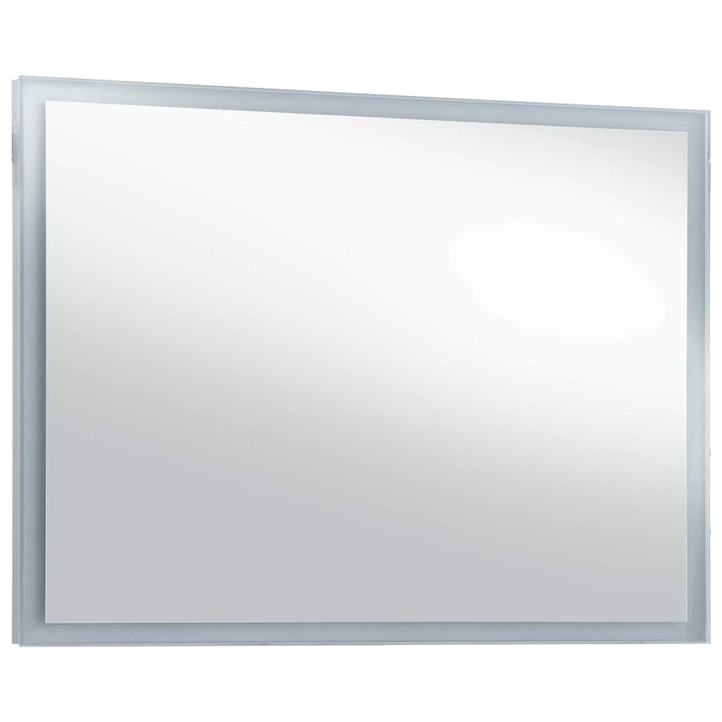 Miroir de salle de bain Vidaxl LED de 100x60 cm