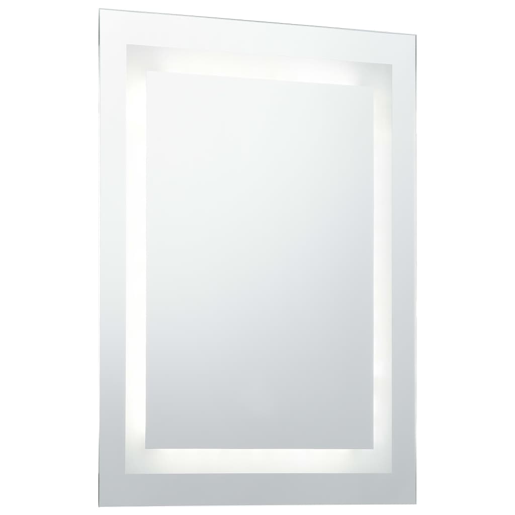 Miroir de salle de bain Vidaxl LED avec capteur tactile 60x100 cm