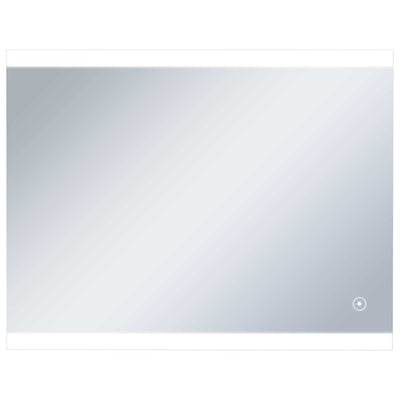 Miroir de salle de bain Vidaxl LED avec capteur tactile 80x60 cm