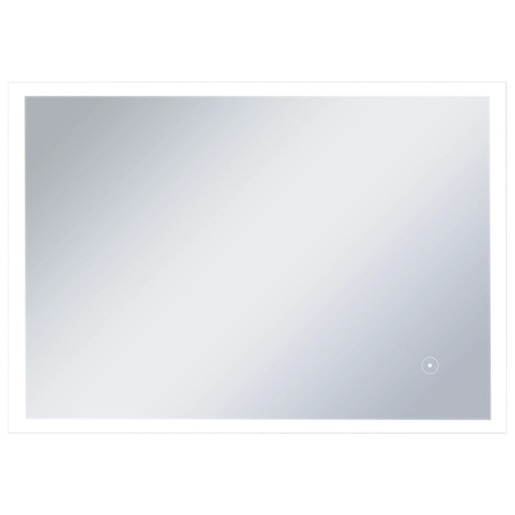 Miroir de salle de bain Vidaxl LED avec capteur tactile 100x60 cm