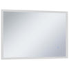 Miroir de salle de bain Vidaxl LED avec capteur tactile 100x60 cm