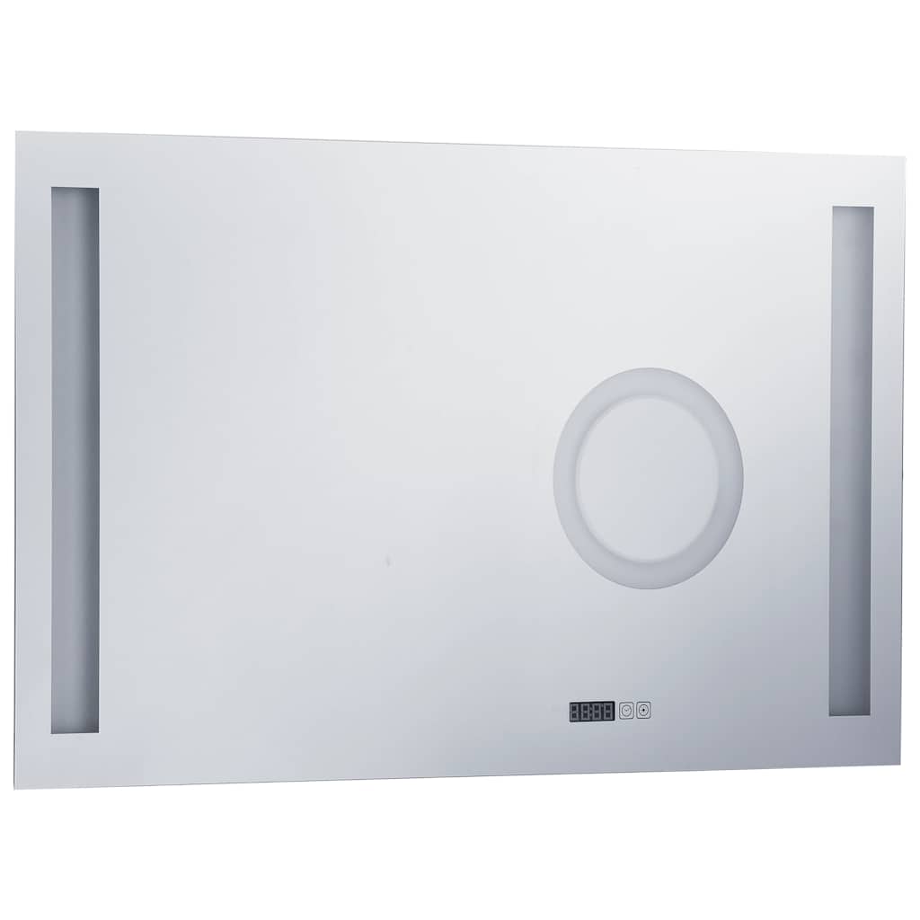 Miroir de salle de bain Vidaxl LED avec capteur tactile 100x60 cm