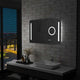 Miroir de salle de bain Vidaxl LED avec capteur tactile 100x60 cm