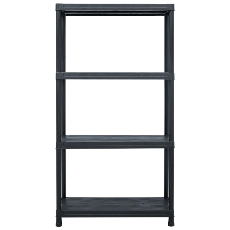 Vidaxx étagère de rangement 100 kg 60x30x138 cm plastique noir