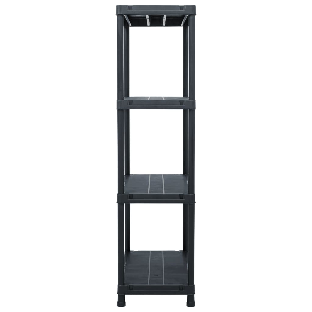 Vidaxx étagère de rangement 100 kg 60x30x138 cm plastique noir