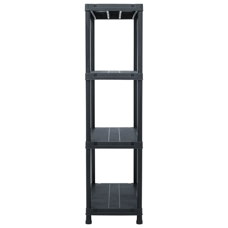 Vidaxx étagère de rangement 100 kg 60x30x138 cm plastique noir