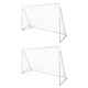 VIDAXL FOOTBOSS BUTS 2 PCS 240x90x150 cm en acier