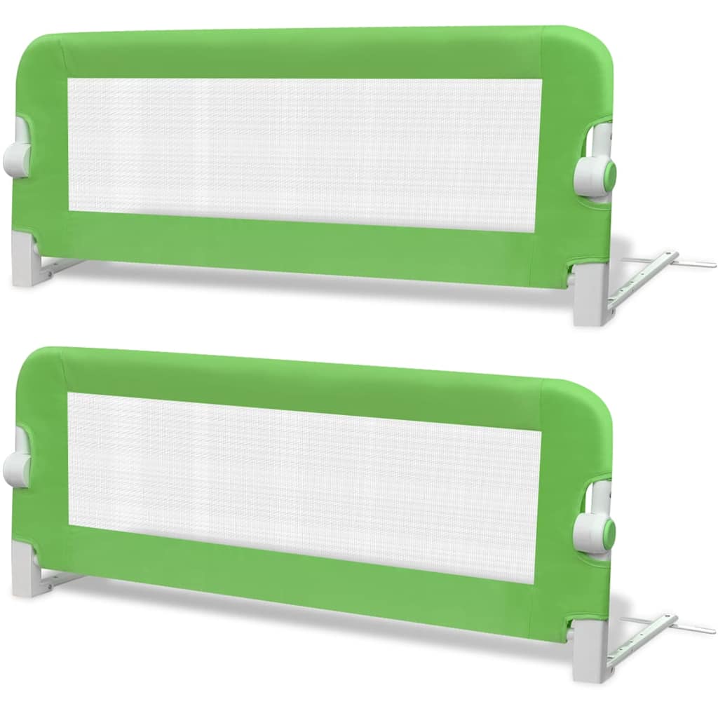 Vidaxl Lits pour enfants 2 PCS 102x42 cm vert