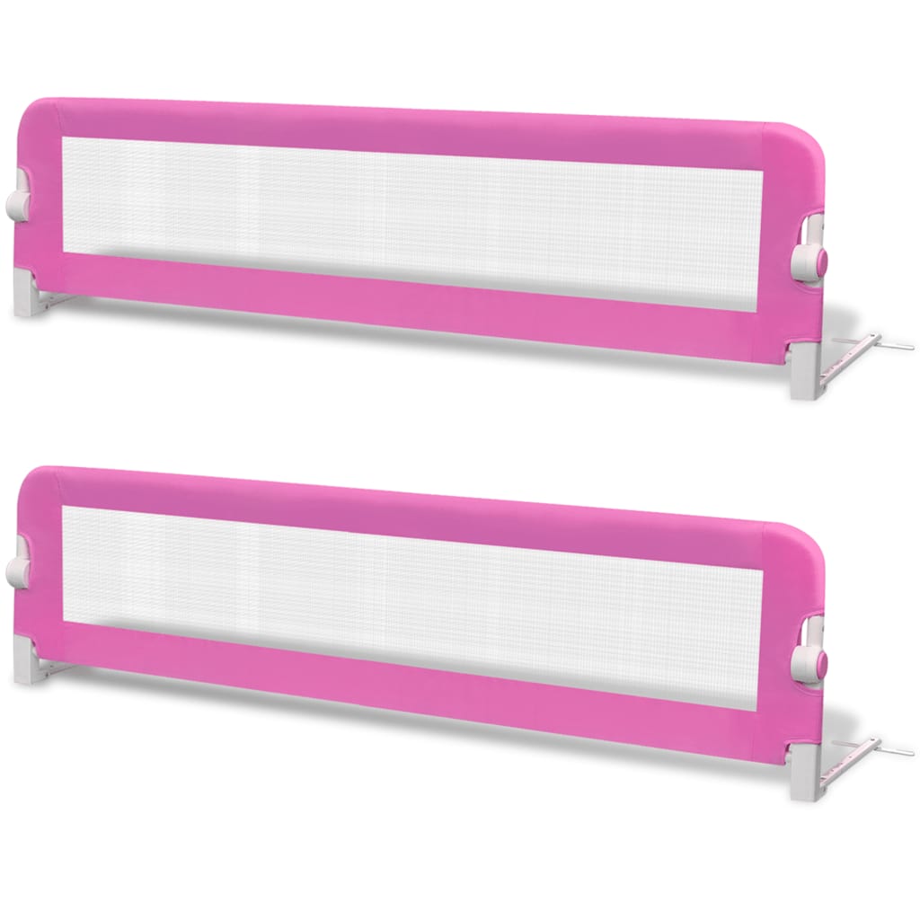 Vidaxl Lits pour enfants 2 ST 150x42 cm rose