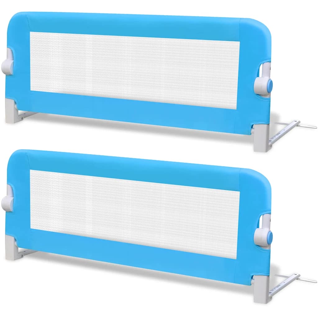Vidaxl Lits pour enfants 2 PCS 102x42 cm bleu