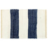 Vidaxl Placemats 6 St Chindi rayé 30x45 cm bleu et blanc