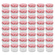 Vidaxl Jams de confiture avec couvercles rouges 48 st 110 ml de verre