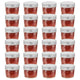Vidaxl Jams de confiture avec couvercles de couleur argentée 24 st 110 ml de verre