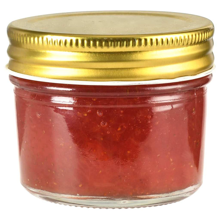 Vidaxl Jams Jars avec couvercles colorants en or 24 ST 110 ml de verre