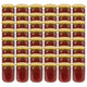 Vidaxl Jam Jars avec couvercles colorants en or 48 PCS 230 ml de verre