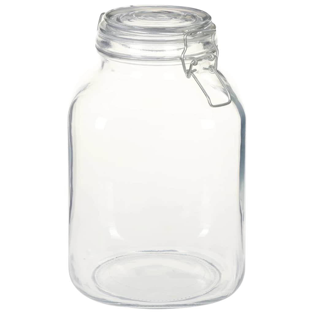 Bocaux Vidaxl avec fermeture 12 pcs 3 l verre