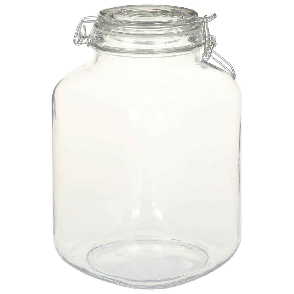 Bocaux Vidaxl avec fermeture 12 pcs 3 l verre