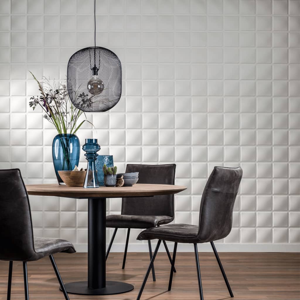 Panneaux muraux Walart Wallart 24 ST 3D GA-WA07 CUBES