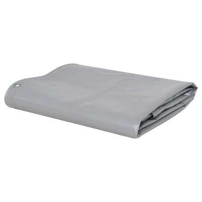 Dispositif Vidaxl 650 g m² 1,5x10 m gris