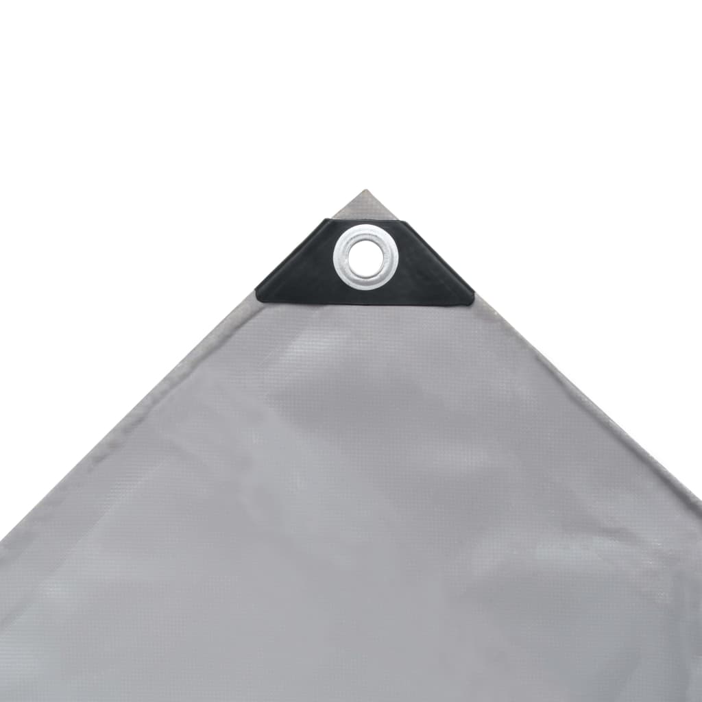 Dispositif Vidaxl 650 g m² 6x8 m gris