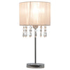Lampe de bureau vidaxl autour de e27 blanc