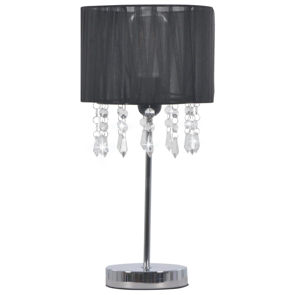 Lampe de bureau vidaxl autour de E27 noir