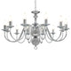 VidaXL lustre 12xe14 couleur argent